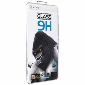 X-ONE 3D Full Cover Tempered Glass for Samsung Galaxy S23 Ultra (case friendly) working fingerprint sensor
