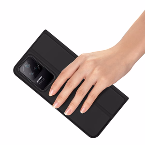Чехол Dux Ducis Skin Pro Holster с откидной крышкой для Xiaomi Poco F4 5G чёрный