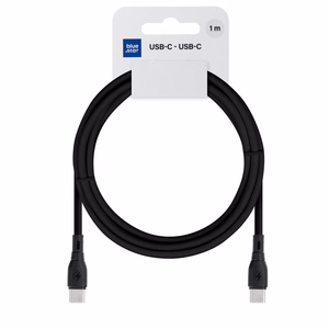 Кабель USB C to USB C Blue Star 3A 60W ECO 1 m PJ73-13-3 чёрный