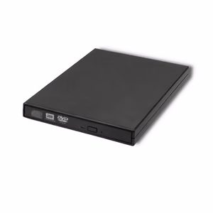 Qoltec 51858 Išorinis DVD-RW Įrašytuvas USB 2.0 Juodas