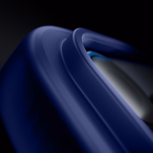 "3mk Smoke MagCase" dėklas "iPhone 17" - mėlynas permatomas