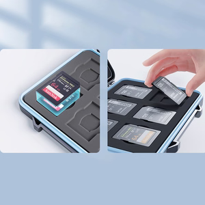 Orico PHCD dėklas atminties kortelėms ir duomenų laikmenoms, juodas, 2.5 colio SSD, 2.5 colio HDD, M.2 SSD, SD, Micro SD, CompactFlash kortelių skaitytuvams - juodas