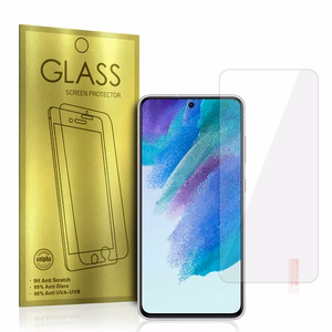 Закалённое стекло Gold для Samsung Galaxy S21 FE