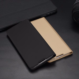 Dux Ducis Skin Pro dėklas telefonui dėklas su atvartu Xiaomi 12 Pro auksinė