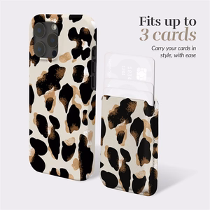 MIO Leopard Magsafe Case Compatible Card Holder