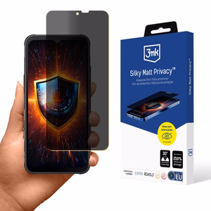 3mk Silky Matt Privacy apsauginis stiklas Samsung Galaxy XCover 7 telefonui