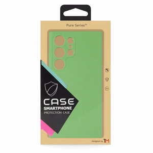 Telefono dėklas TM Pure Silicone skirtas Samsung S916 S23 Plus / Mint Green / (Blister)