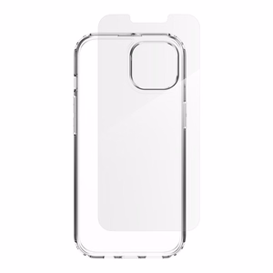 ZAGG IF Defense rinkinys dėklas iPhone 16e (2025) / 15 / 14 / 13 - Permatomas