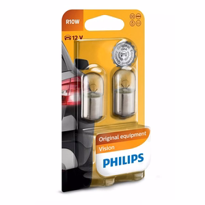 Автомобильная лампа Philips R10W 2 шт. 12V 10W 12814B2