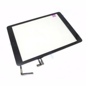 Jutiklinis ekranas suderinamas su Apple iPad Air juodas su Home mygtuku ir laikikliais HQ2