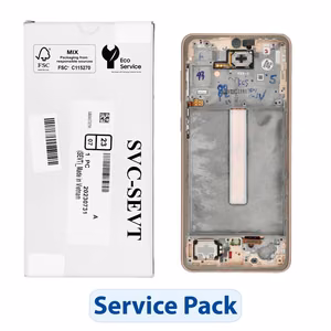 ServicePack LCD ekranas SAMSUNG A33 5G A336B GH82-28143D Auksinė
