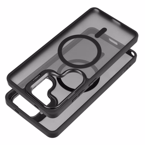 Чехол для Samsung S26 ULTRA Forcell F-Protect Shadow Stand Premium совместимый с MagSafe черный