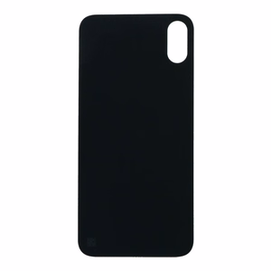 Galinis dangtelis iPhone X pilkas (space pilkas) (bigger hole skirtas camera) OEM