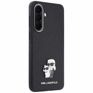 KARL LAGERFLED case for SAMSUNG A37 KLHCSA37PSAKCMPK (Saffiano W/ K&C Metal Logo) black