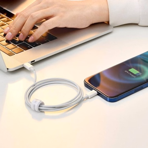 USB kabelis Baseus Superior iš Type-C į Lightning PD 20W 1.0m baltas CATLYS-A02