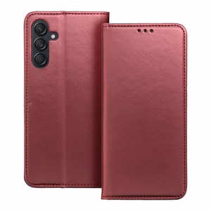 SMART MAGNETO knygos dėklas SAMSUNG M55 5G bordo