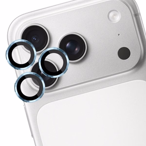 3mk Lens Protection Pro apsauginis stiklas iPhone 17 Pro / 17 Pro Max - šviesiai mėlyna