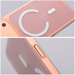Dėklas skirtas Xiaomi 17 ULTRA Go Orange Suderinamas su MagSafe skaidrus