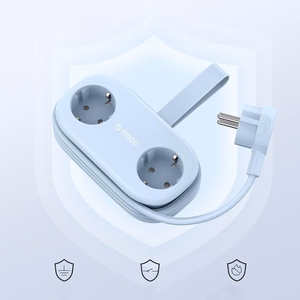 Orico AP3 65W GaN 6in1 удлинитель 2x AC + 2x USB-A + 2x USB-C - синий