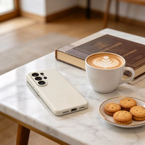 Чехол Tech-Protect Silicone MagSafe для Samsung Galaxy S26 Ultra бежевый