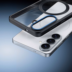 Чехол Dux Ducis Aimo Mag для Samsung S26 совместим с MagSafe чёрный