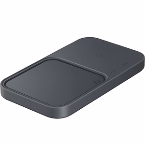 Originalus belaidis įkroviklis SAMSUNG EP-P5400BBEGEU Duo, juodas, blister pakuotė, 15W