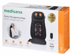Medisana MCN Shiatsu masažinis sėdynės užtiesalas, smėlio spalvos