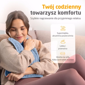 Medisana HP 515 šildymo pagalvėlė, džinso mėlyna
