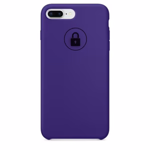 Phone Case "Silicone Case" for iPhone 7 Plus (8 Plus) / Ultra Violet / in package