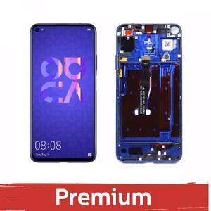 LCD дисплей для Huawei Nova 5T / Honor 20 с рамкой / сапфирово-синий / OEM