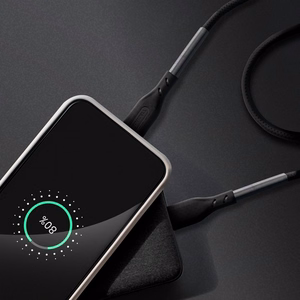 Кабель USB C to USB C Forcell F-Energy QC4.0 PD 5A 66W Carbon 1 m CB-02C чёрный
