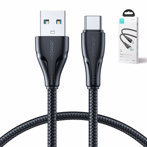 Joyroom Surpass Series A11 USB-A / USB-C 3A кабель 1.2 m - чёрный