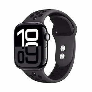 Crong Duo Sport dirželis, skirtas Apple Watch 38 / 40 / 41 / 42 mm, pilkas ir juodas