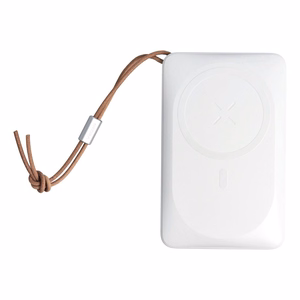 Išorinė baterija POWER BANK VEGER (VP1151) 10000mAh su belaidžiu įkrovikliu (Magsafe 15W) balta