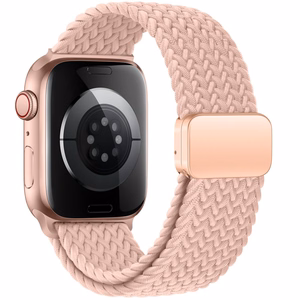 Tech-Protect Nylonmag ремешок для Apple Watch 4 / 5 / 6 / 7 / 8 / 9 / SE (38 / 40 / 41 mm) - розовый