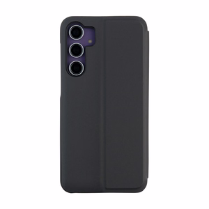 Sulankstomas veidrodinis dėklas, skirtas "Samsung Galaxy S23 FE", juodas
