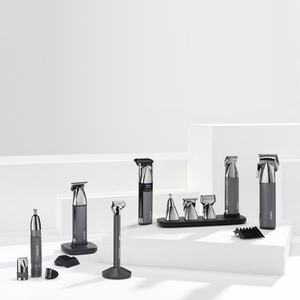 BaByliss Super-X Metal OT996E – belaidė drėgnam ir sausam naudojimui skirta barzdos kirpimo mašinėlė, sidabro spalvos