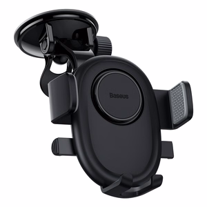 Baseus Ultra Control Lite automobilinis telefono laikiklis, juodas