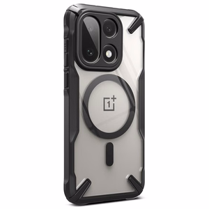Чехол Ringke Fusion X Magnetic MagSafe для OnePlus 15 - прозрачный черный