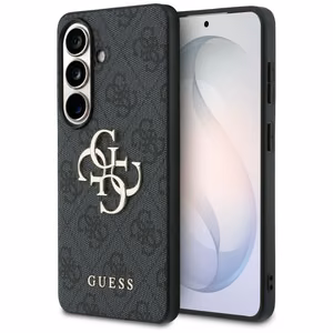 Dėklas Guess PU 4G Metal Logo Samsung S942 S26 pilkas