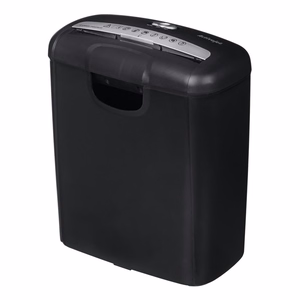 Activejet ASH-0601S shredder, P-2, 10 l, 6 mm strip, 6 sheets, black.