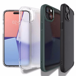 Spigen Ultra Hybrid dėklas telefonui iPhone 15 Plus - Juodas