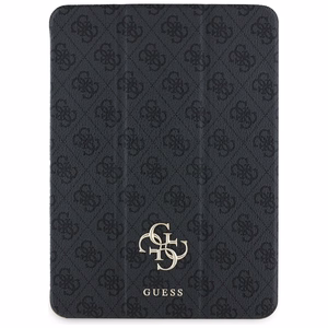 Guess GUFC11RM24PS4SGK Magnetic 4G Big Logo dėklas, skirtas iPad Air 11" (2024), juodas