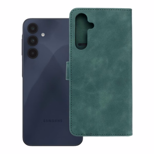 TENDER knygos dėklas telefonui SAMSUNG A16 5G žalias