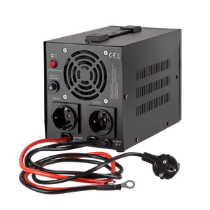 Rebel POWER-800 emergency power supply, pure sine wave inverter with charging, 12 V / 230 V, 800 VA / 500 W