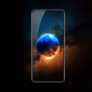 Nillkin CP+PRO ультратонкое закалённое стекло на весь экран с рамкой 0.2 мм 9H OnePlus Ace чёрный
