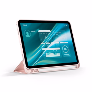Etteri dėklas planšetei Apple iPad Air 10.9' šviesiai rožinis