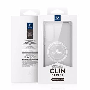 Dėklas Dux Ducis Clin Magsafe Samsung S937 S25 Edge skaidrus