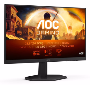 AOC G4 24G42E kompiuterio monitorius 61 cm (24") 1920 x 1080 pikselių Full HD LCD juodas