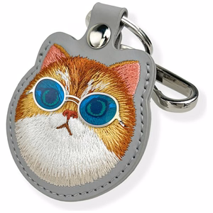 Nimmy Glasses Cool Cat sekimo dėklas - pilkas